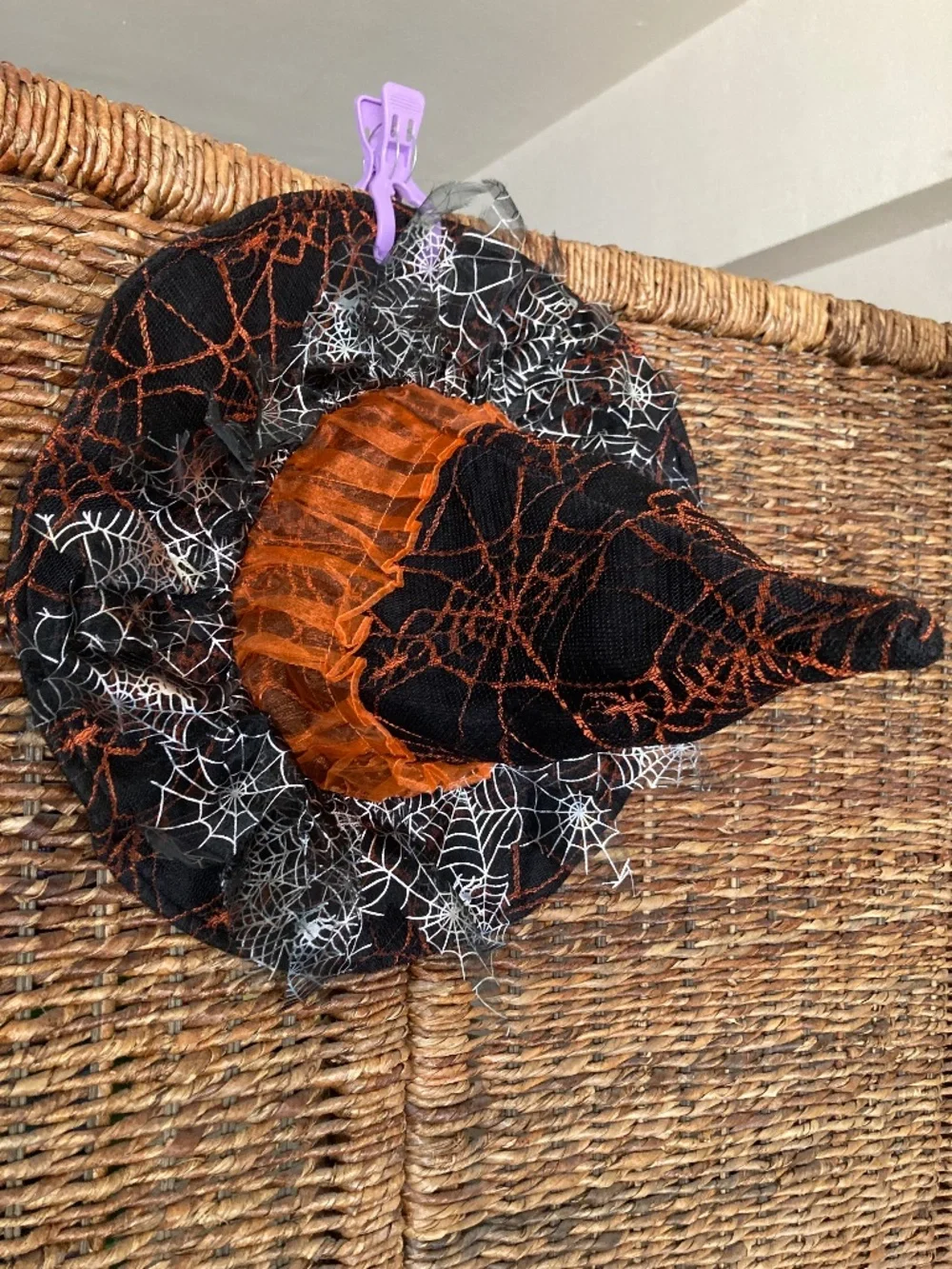 Halloween Decorated Witch Hat